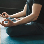 Intagna hittar lugnet med yoga